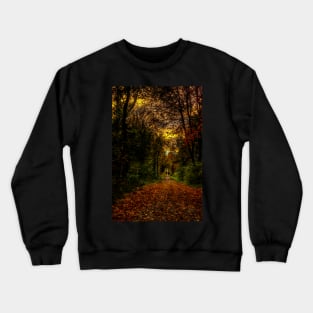 An Autumn Countryside Walk Crewneck Sweatshirt